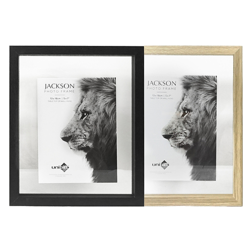 2PK Unigift Jackson 13x18cm Floating Picture Frame - Assorted