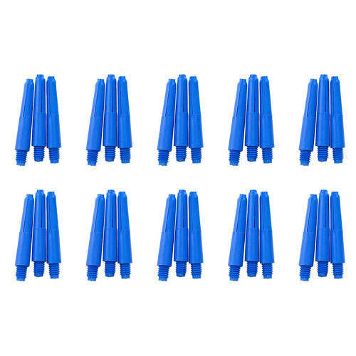 10x 3pc Formula Sports Nylon Dart Shafts Stems Extra Short 30mm Assorted