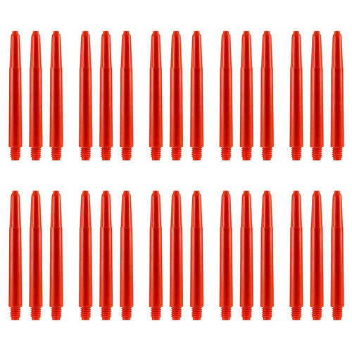 10x 3pc Formula Sports Nylon Dart Shafts Stems Short 35mm Assorted
