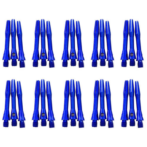 10x 3pc Formula Sports Alloy Coloured Dart Shafts Stems Tweenie 40mm Assorted