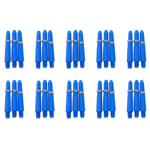 10x 3pc Formula Sports Ring Grip Dart Shafts Stems Medium 48mm Assorted