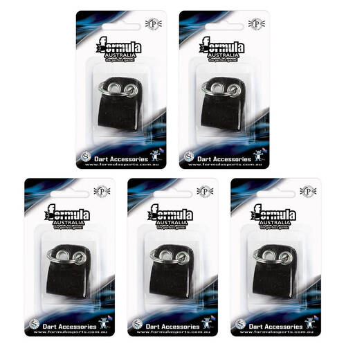 5PK Formula Sports Dart Sharpener Keyring Keychain Accessory Black