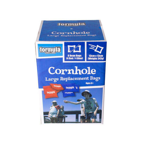 Formula Sports Replacement Cornhole Bags Sandbags Beanbags Large 6+
