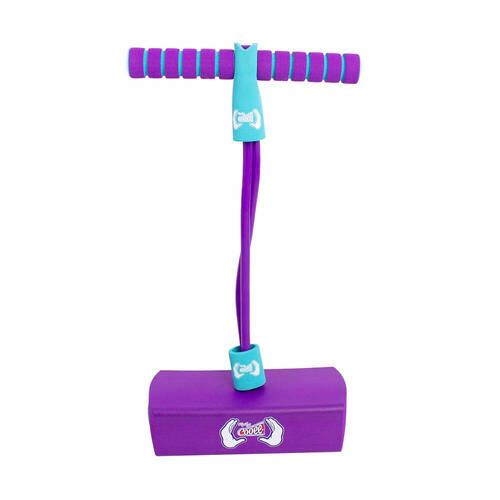 Cooee Freestyle Junior Pogo Bounce Jump Stick Upto 110kg Purple/Blue 3+