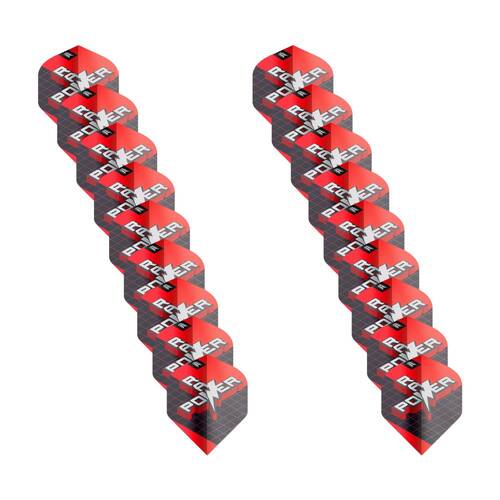 6x 3pc Target Phil Taylor 9FivePower G11 Pro Ultra Flights Replacement Red