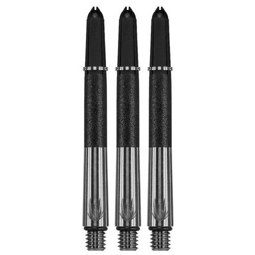 3pc Target Carbon-Ti Durable Dart Shaft Set 47mm Replacement Black