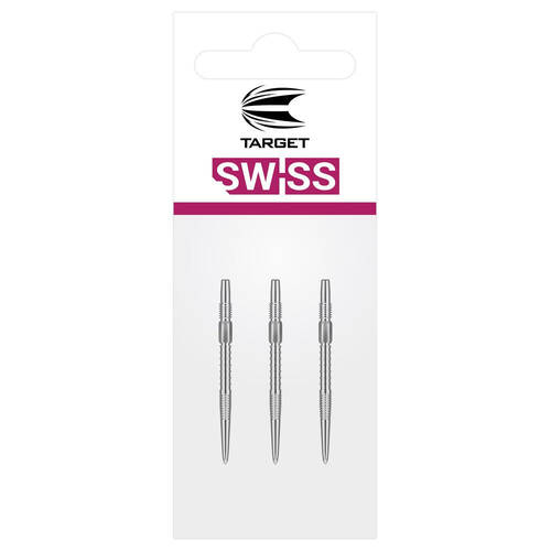3pc Target Swiss Firepoint Dart Point Replacement Spare Tip 30mm Silver