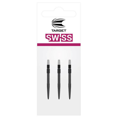 3pc Target Swiss Firepoint Dart Point Replacement Spare Tip 30mm Black