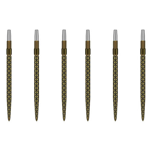 2x 3pc Target Swiss Diamond Pro Dart Point Replacement Spare Tip 30mm Gold