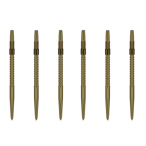 2x 3pc Target Swiss FireDart Point Dart Replacement Spare Tip 30mm Gold