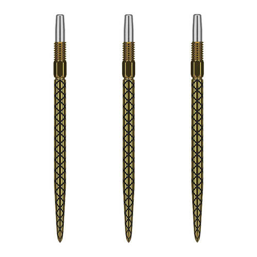3pc Target Swiss Diamond Pro Dart Point Replacement Spare Tip 35mm Gold