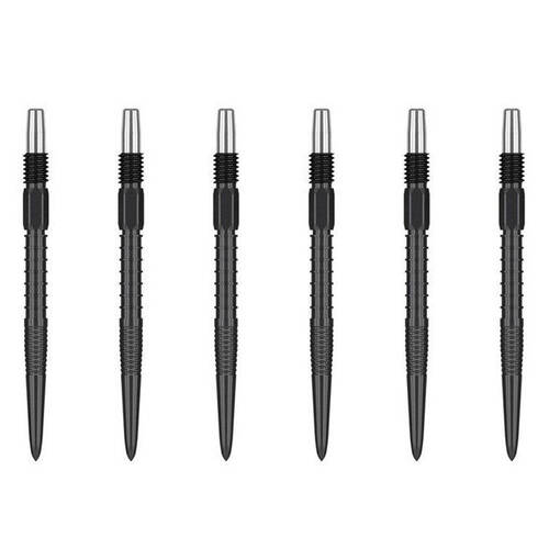 2x 3pc Target Swiss FireDart Point Dart Replacement Spare Tip 35mm Black