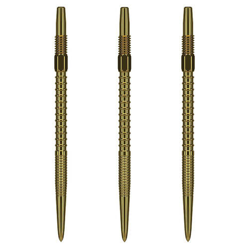 3pc Target Swiss FireDart Point Dart Replacement Spare Tip 35mm Gold