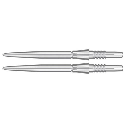 2PK Target Swiss Storm Dart Point Replacement Spare Accessory Tip 26mm Silver