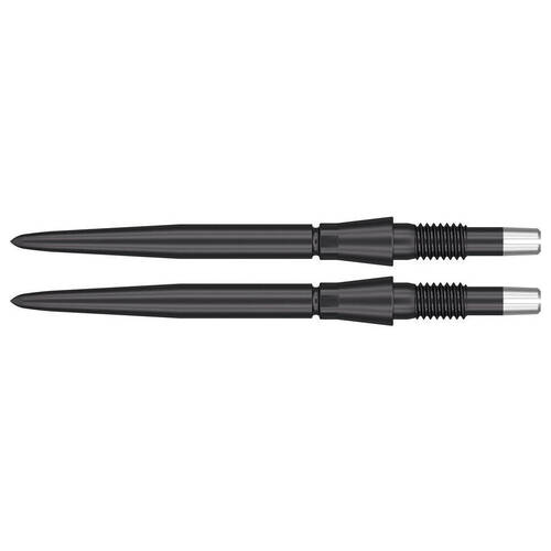 2PK Target Swiss Storm Dart Point Replacement Spare Accessory Tip 26mm Black 