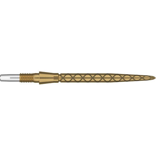 Target Storm Diamond Dart Point Replacement Spare Accessory Tip 30mm Gold
