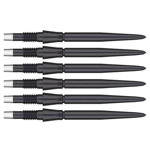 2x 3pc Target Swiss Storm Dart Point Replacement Spare Tip 35mm Black