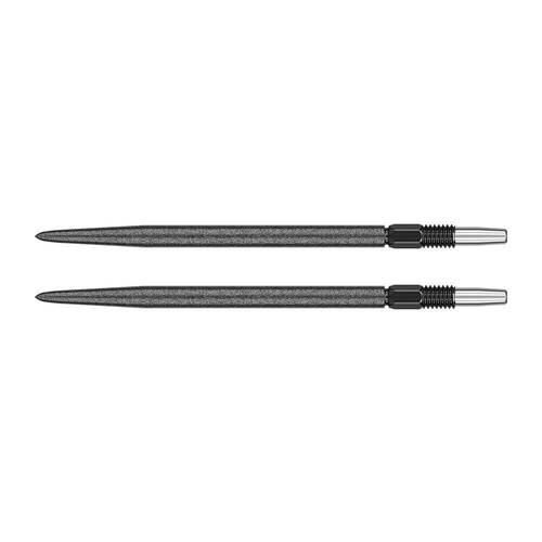 2PK Target Swiss SLK Dart Point Replacement Spare Accessory Tip 42mm Black