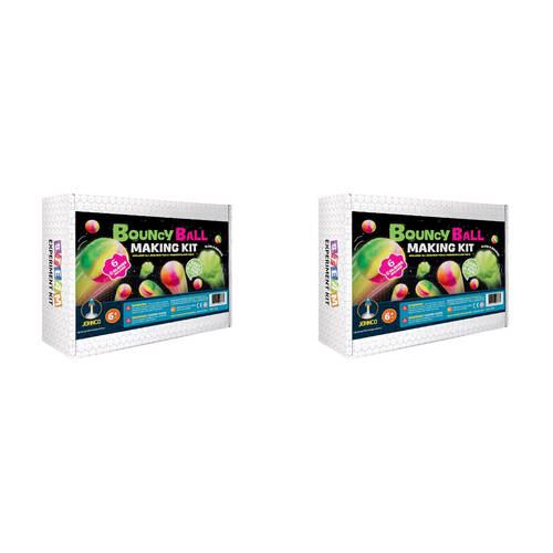 2PK Johnco Bouncy Ball Making Kit STEM Learning Toy Kids 6y+