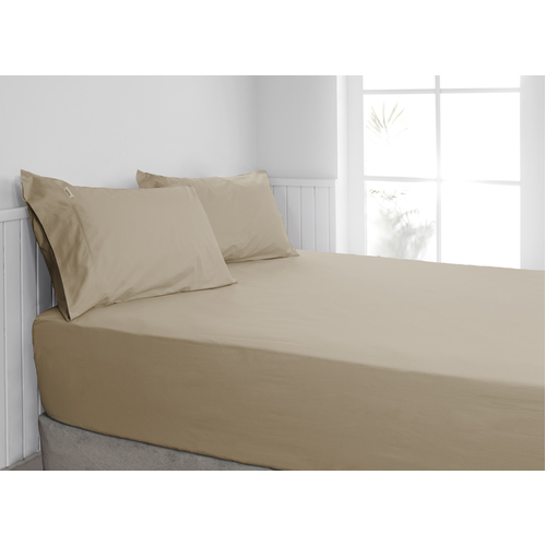 Ardor 300TC Cotton King Bed Fitted Sheet Combo Set Stone