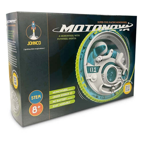 Johnco MotoNova Racing MonoWheel Kids Learning Toy 8y+