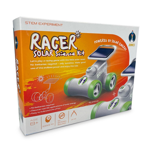 Johnco Solar Racer Science DIY STEM Building Toy Kit 8y+