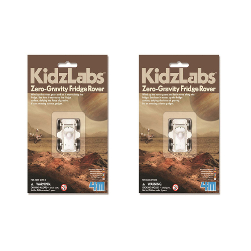 2PK 4M KidzLabs Fridge Rover Educational Kids Toy 5y+
