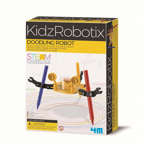 4M KidzRobotix Doodling Robot Kids Learning Toy 8y+