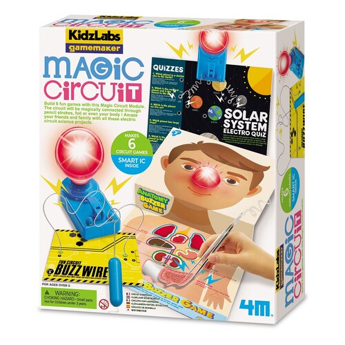 4M KidzLabs Gamemaker Magic Circuit Games Kids Toy 5y+
