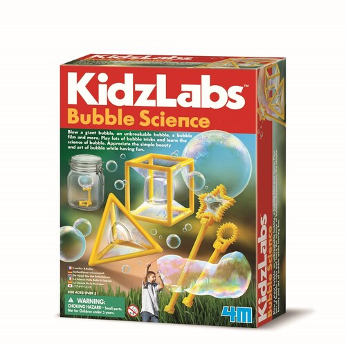 4M KidzLabs Bubble Science Kids/Toddler Activity Toy 5y+