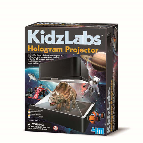 4M KidzLabs Hologram Projector Kids Activity Toy 8y+
