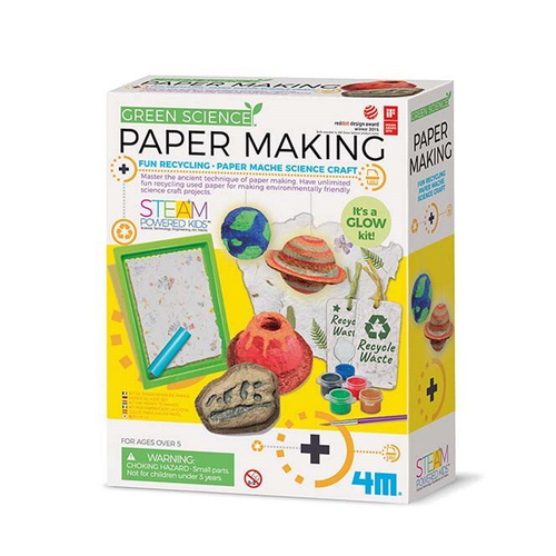 4M Green Science Paper Making Kids Activity Toy 8y+