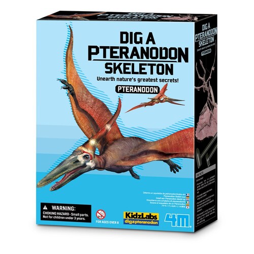 4M KidzLabs Dig a Pteranadon Skeleton Kids/Toddler Toy 8y+