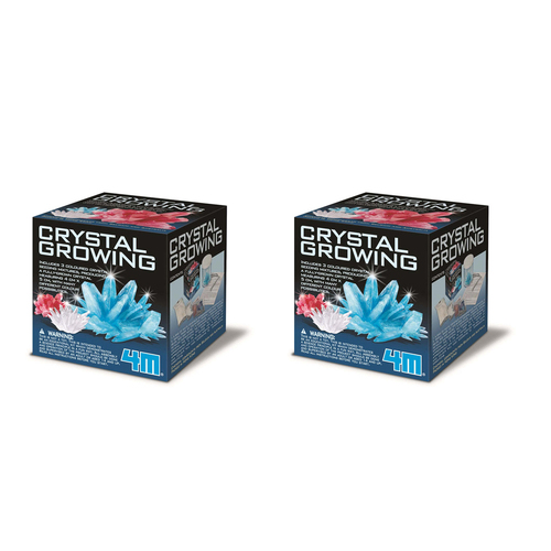 2PK 4M Crystal Growing Kit Kids/Toddler Activity Toy 10y+