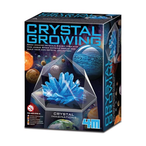 4M Crystal Growing Kit Space Gem Kids Toy 10y+ - Blue