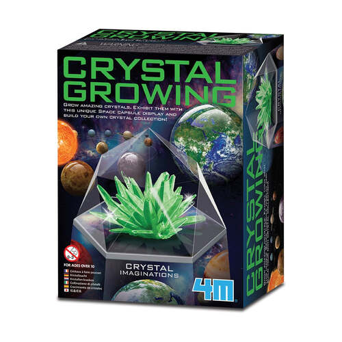4M Crystal Growing Kit Space Gem Kids Toy 10y+ - Green