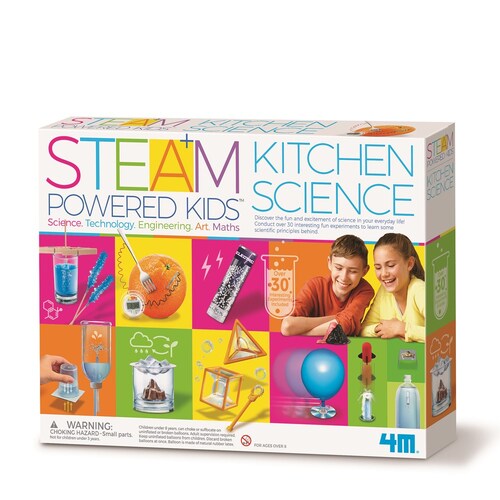 4M Steam Deluxe Kitchen Science Kids/Toddler Toy 8y+