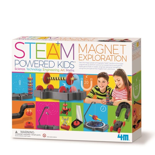 4M Steam Powered Kids Magnet Exploration Kids Toy 8y+