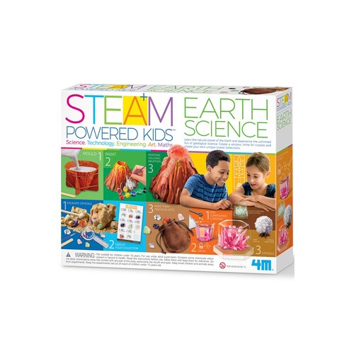 4M Steam Powered Kids Earth Science Kids Toy 10y+