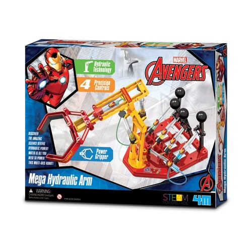 4M Marvel Avengers Mega Arm Iron Man Kids Pretend Toy 8y+