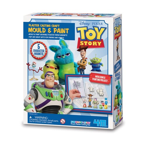 4M Disney PIXAR Mould & Paint Toystory Kids/Toddler Activity 5y+