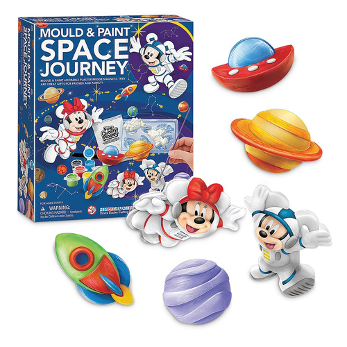 4M Mould & Paint Disney Space Journey Kids Craft Kit 5y+