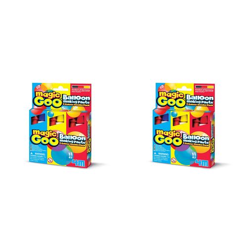 2PK 3pc 4M Magic Goo Balloon Making Paste Kids/Children Toy 3+