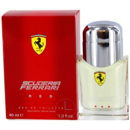  Ferrari Scuderia Red Men Fragrance EDT Eau de Toilette Spray Bottle 40ml