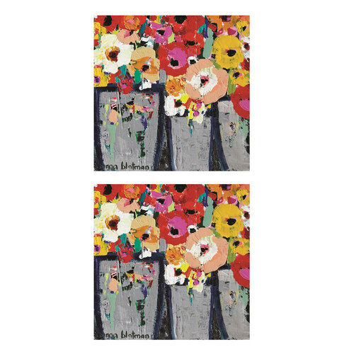 2x ThirstyStone Market Day Trivet