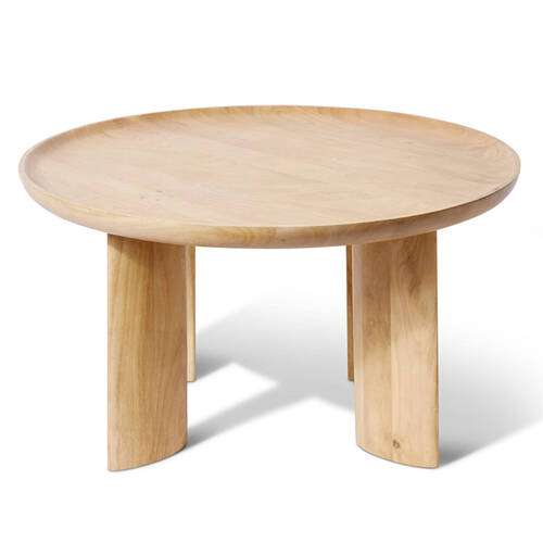 E Style Kofi Coffee Table Mango Wood Furniture 80x40cm Natural