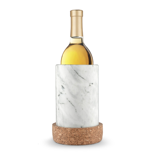 Final Touch Marble & Cork Wine Chiller/Cooler Set