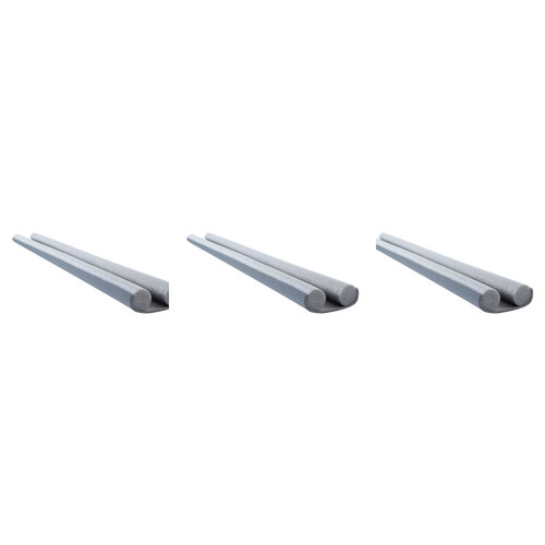 3PK Home Expression Draft Excluder for Doors Insulation Barrier Efficiency 92cm