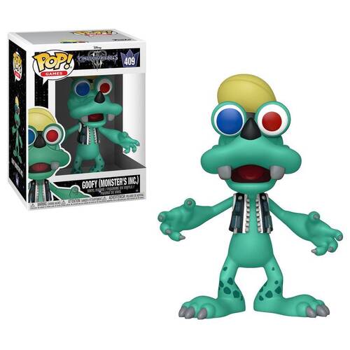 Pop! Vinyl Figurine Kingdom Hearts III - Goofy (Monsters Inc) #409