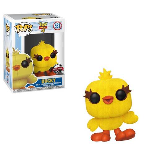 Pop! Vinyl Figurine Toy Story 4 - Ducky Flocked #531
